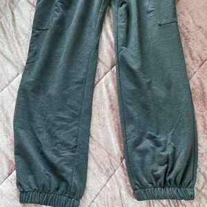 Gray joggers